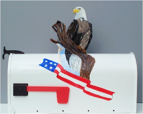 Eagle mailbox