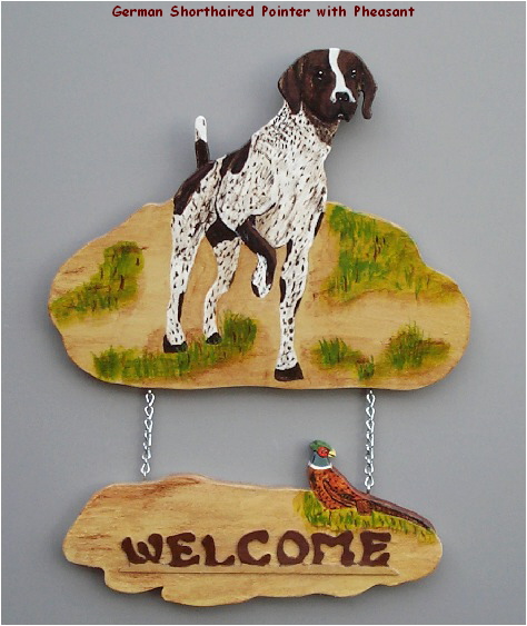 German Shorthaired Pointer with Pheasant